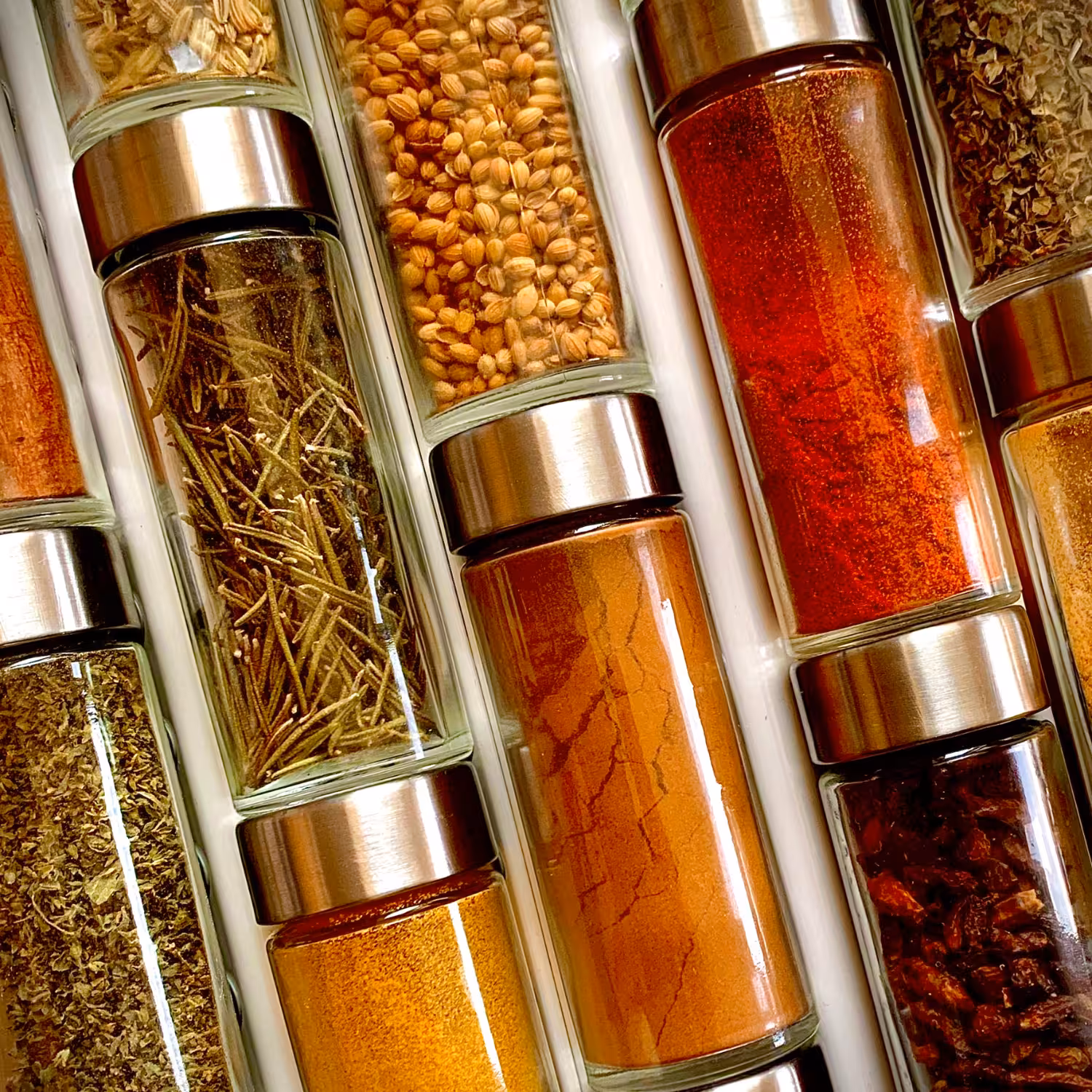 Tiered Spice Racks
