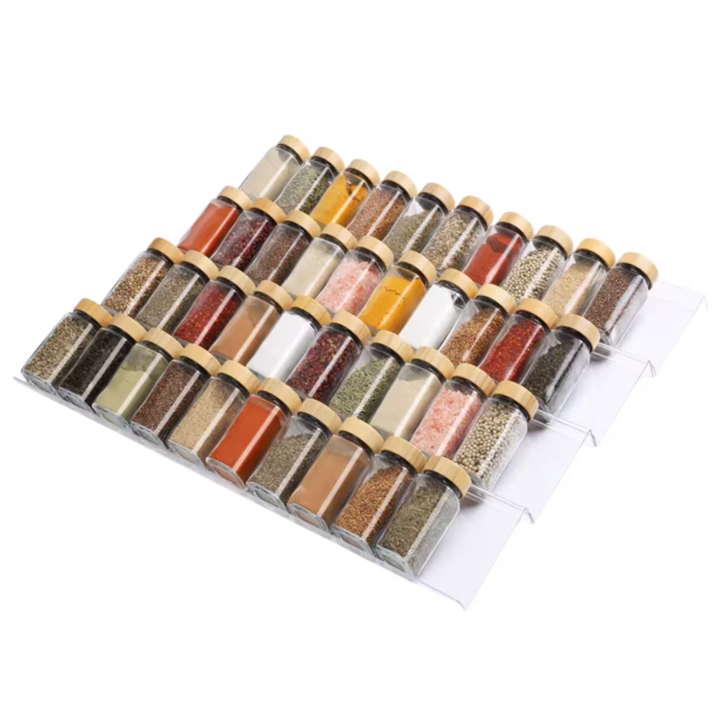 Acrylic Seasoning Organizer Rack