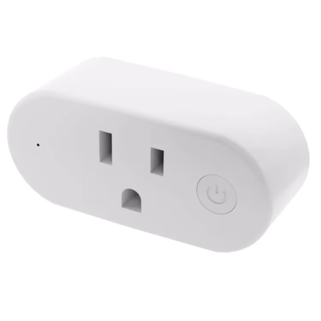 Shelly Smart Plug showing real-time energy consumption metrics on a detailed app graph.