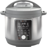 Instant Pot Duo Plus 9-in-1 multi cooker with upgraded easy-release steam switch.